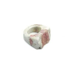 InspiRING Turmalin Różowy rozmiar 17. Różowe pierścionki damskie Brazi druse jewelry, z kwarcem. Za 370,00 zł.