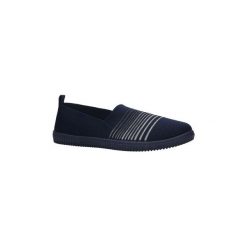 Trampki damskie slip on: Buty do tenisa Casu Granatowe tenisówki slip on BA42-12