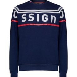 Bluza ROSSIGNOL DROITE RN. Niebieskie bluzy męskie Rossignol, z nadrukiem, z bawełny, z okrągłym kołnierzem. Za 700,00 zł.