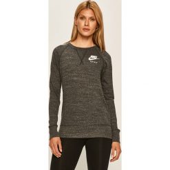 Nike - Bluzka GYM VNTG CREW. Czarne koszule damskie Nike, na co dzień, s, bez wzorów, z bawełny, casualowe, z okrągłym kołnierzem, bez rękawów. W wyprzedaży za 239,90 zł.