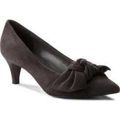 Półbuty PETER KAISER - Carry 55229/128 Carbon Suede. Szare półbuty damskie Peter Kaiser, bez wzorów, ze skóry, eleganckie, bez obcasa, na obcasie, bez zapięcia. W wyprzedaży za 449,00 zł.