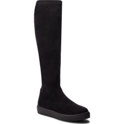 Kozaki SOLO FEMME - 95205-11-H87/000-12-00 Czarny. Szare buty zimowe damskie marki Solo Femme, z materiału, na szpilce. W wyprzedaży za 269,00 zł.