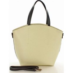 Torebka skórzana shopper bag - BONITA beżowa. Brązowe kuferki damskie marki MAZZINI, w paski, ze skóry. Za 259,00 zł.