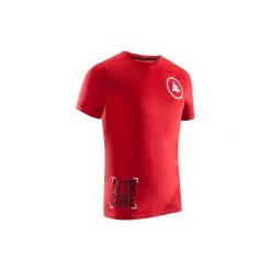 Koszulka 500. Niebieskie topy sportowe damskie DOMYOS, xs, z materiału. W wyprzedaży za 29,99 zł.