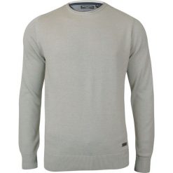 Popielaty Sweter Męski z Okrągłym Dekoltem -BRAVE SOUL SWBRSAW18RADIUMgrey. Szare swetry męskie Brave Soul, m, bez wzorów, z bawełny, wizytowe, z okrągłym kołnierzem, bez kaptura. Za 79,00 zł.