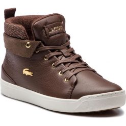 Sneakersy LACOSTE - Explorateur Classic3181Caw 7-36CAW00052C3 Brw/Off White. Pomarańczowe półbuty damskie Lacoste, ze skóry. W wyprzedaży za 339,00 zł.