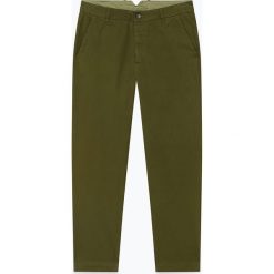 Spodnie "Kelia" w kolorze ciemnozielonym. Zielone spodnie męskie American Vintage, na co dzień, m, w paski, z bawełny. W wyprzedaży za 219,95 zł.