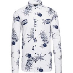 Koszula JOOP! Jeans 30014412. Białe koszule męskie JOOP! Jeans, xl, bez wzorów, z bawełny, casualowe, bez kołnierzyka, bez rękawów. W wyprzedaży za 219,00 zł.