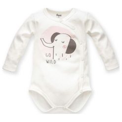 Pinokio Body Dziewczęce Wild Animals 50 Biały. Białe body niemowlęce Pinokio, bez wzorów, bez rękawów. Za 38,00 zł.