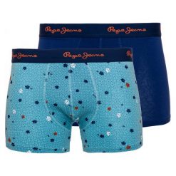 Pepe Jeans Podwójne Opakowanie Męskich Bokserek Marshall M Niebieski. Niebieskie bokserki męskie Pepe Jeans, bez wzorów, z jeansu. Za 159,00 zł.