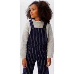 Mango Kids - Kombinezon dziecięcy Alice 110-164 cm. Niebieskie kombinezony dziewczęce Mango Kids, bez wzorów, z elastanu, bez rękawów. Za 99,90 zł.