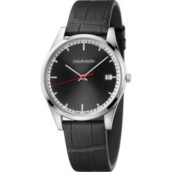 PROMOCJA ZEGAREK CALVIN KLEIN TIME K4N211C1. Niebieskie zegarki męskie Calvin Klein, szklane. W wyprzedaży za 719,00 zł.