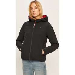 Tommy Hilfiger - Kurtka dwustronna. Białe kurtki damskie TOMMY HILFIGER, bez wzorów, z elastanu, krótkie. Za 1049,00 zł.