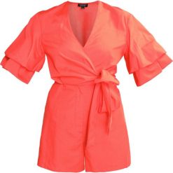 Kombinezony damskie: Topshop DRAMA Kombinezon coral