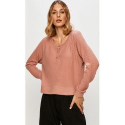 Roxy - Sweter. Białe swetry damskie Roxy, s, bez wzorów, z elastanu, z długim rękawem, długie, bez kaptura. Za 189,90 zł.