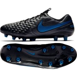 Buty piłkarskie Nike Tiempo Legend 8 Elite AG-Pro M BQ2696-004. Czarne buty sportowe męskie Nike, ze skóry, bez zapięcia, do piłki nożnej. W wyprzedaży za 989,00 zł.