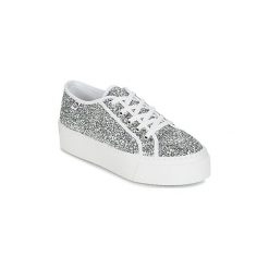 Buty Yurban GLITORA. Szare trampki i tenisówki damskie Yurban, bez wzorów, bez zapięcia. Za 99,50 zł.