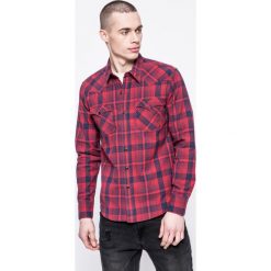 Levi's - Koszula. Brązowe koszule męskie na spinki marki Levi's®, m, w kratkę, z bawełny, z klasycznym kołnierzykiem, z długim rękawem. W wyprzedaży za 149,90 zł.