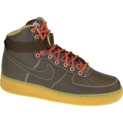 Nike Air Force 1 High 315121-203 40,5 Brązowe. Pomarańczowe buty sportowe męskie Nike, ze skóry, bez zapięcia, Nike Air Force. W wyprzedaży za 379,99 zł.