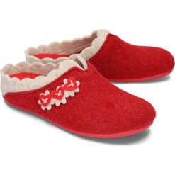 MANITU 320574-4 rot, kapcie damskie. Kapcie damskie Manitu. Za 139,90 zł.