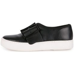 What For Tenisówki Slip-On Damskie Rafa 40 Czarne. Czarne trampki i tenisówki damskie What For, bez wzorów, na klamry. Za 449,00 zł.