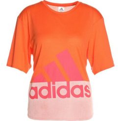 Topy sportowe damskie: adidas Performance LOGO Tshirt z nadrukiem traora