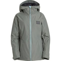 Kurtka narciarska "Sula" w kolorze khaki. Brązowe kurtki damskie Billabong, xs, bez wzorów, ze skóry, bez kaptura, narciarskie. W wyprzedaży za 425,95 zł.
