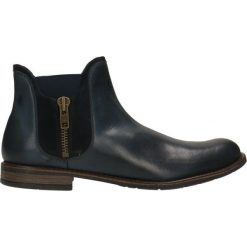 Botki ALDO. Niebieskie botki męskie Gino Rossi, bez zapięcia. Za 299,90 zł.