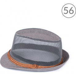 Kapelusz unisex Easy szary r. 56. Szare kapelusze damskie Art of Polo. Za 32,73 zł.
