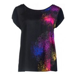 Desigual T-Shirt Damski Berlina L Czarny. Czarne t-shirty damskie Desigual, l. Za 249,00 zł.