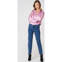 Rut&Circle Jeansy z prostą nogawką Hanne - Blue. Niebieskie jeansy damskie marki Rut&Circle, z jeansu. Za 202,95 zł.