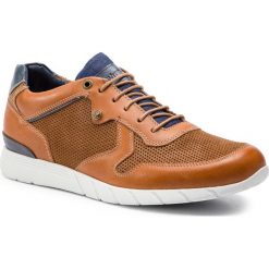 Sneakersy WRANGLER - Jive Run WM91091A Cognac 064. Pomarańczowe sneakersy męskie Wrangler, bez zapięcia. Za 369,00 zł.