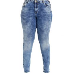 Zizzi MOLLY Jeansy Slim Fit blue denim. Niebieskie jeansy damskie relaxed fit marki Zizzi, z bawełny. W wyprzedaży za 208,45 zł.