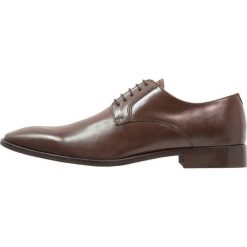 Buty wizytowe męskie: Edwin Wallace Eleganckie buty marron brosse