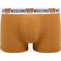 Moschino Underwear - Bokserki. Żółte bokserki męskie Moschino Underwear, bez wzorów, z elastanu. W wyprzedaży za 199,90 zł.