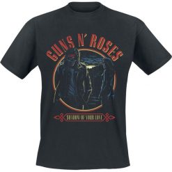 Guns N' Roses Shadow Of Your Love T-Shirt czarny. Czarne t-shirty męskie marki Guns N' Roses, l. Za 74,90 zł.