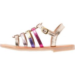Les Tropéziennes par M Belarbi MONGUE Sandały gold/multicolor. Szare sandały chłopięce marki Les Tropéziennes par M Belarbi, ze skóry. Za 229,00 zł.