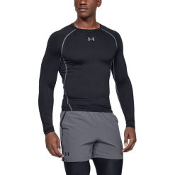 Under Armour Armour Compression Koszulka Czarny. Czarne podkoszulki męskie Under Armour, s, z nadrukiem, z elastanu, z długim rękawem. Za 171,95 zł.