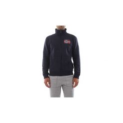 Bluzy Napapijri BALYS FULL N0YHWK. Niebieskie bluzy męskie Napapijri, s, bez wzorów, bez kołnierzyka, bez rękawów, bez kaptura. Za 313,55 zł.