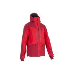 Kurtka narciarska All-Mountain AM900 męska. Czerwone kurtki męskie WED'ZE, xl, bez wzorów, z elastanu, bez kaptura, narciarskie. Za 499,99 zł.
