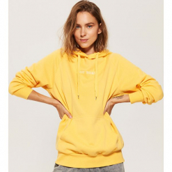 Bluza oversize z kapturem - Żółty. Żółte bluzy rozpinane damskie House, m, z kapturem. Za 89,99 zł.