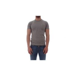 T-shirty z krótkim rękawem Sun68 T19101. Szare t-shirty męskie SUN68, s, bez wzorów, bez kołnierzyka, krótkie. Za 189,97 zł.