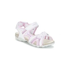Sandały Dziecko Geox J S.ROXANNE A. Białe sandały dziewczęce Geox. Za 231,20 zł.