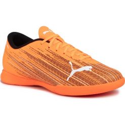 Buty PUMA - Ultra 4.1 It 106096 01 Shocking Orange/Puma Black. Pomarańczowe buty sportowe męskie Puma, ze skóry ekologicznej, bez zapięcia, do piłki nożnej. Za 229,99 zł.
