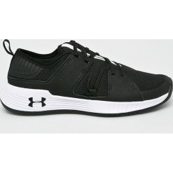 Under Armour - Buty UA Showstopper 2.0. Czarne halówki męskie marki Under Armour, z materiału, na sznurówki. W wyprzedaży za 269,90 zł.
