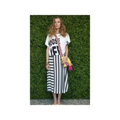 NEW AGE spódnica. Różowe spódniczki damskie dzianinowe Yes to dress by bożena karska, bez wzorów, dopasowane. Za 260,00 zł.