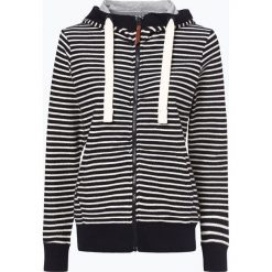 Marie Lund - Damska bluza rozpinana, niebieski. Niebieskie bluzy damskie marki Marie Lund, xl, w paski, bez rękawów, bez kaptura. Za 179,95 zł.