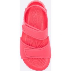 Adidas Performance - Sandały dziecięce. Różowe sandały dziewczęce adidas Performance, z materiału, bez zapięcia. W wyprzedaży za 89,90 zł.