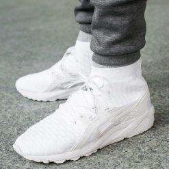 Buty Asics Gel-Kayano Trainer Knit MT "White" (H7P4N-0101). Białe buty skate męskie Asics, z materiału, asics gel kayano. Za 299,99 zł.