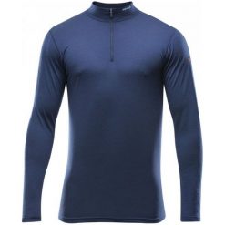 Devold Koszulka Męska Breeze Man Half Zip Neck Mistral Xl. Niebieskie koszulki turystyczne męskie Devold, m, z materiału. W wyprzedaży za 249,00 zł.